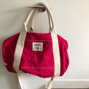 Victoria’s Secret pink duffel